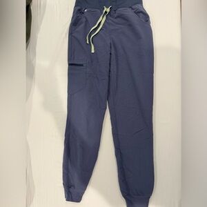 Figs women’s Zamora Jogger. High waisted, tall. Space navy